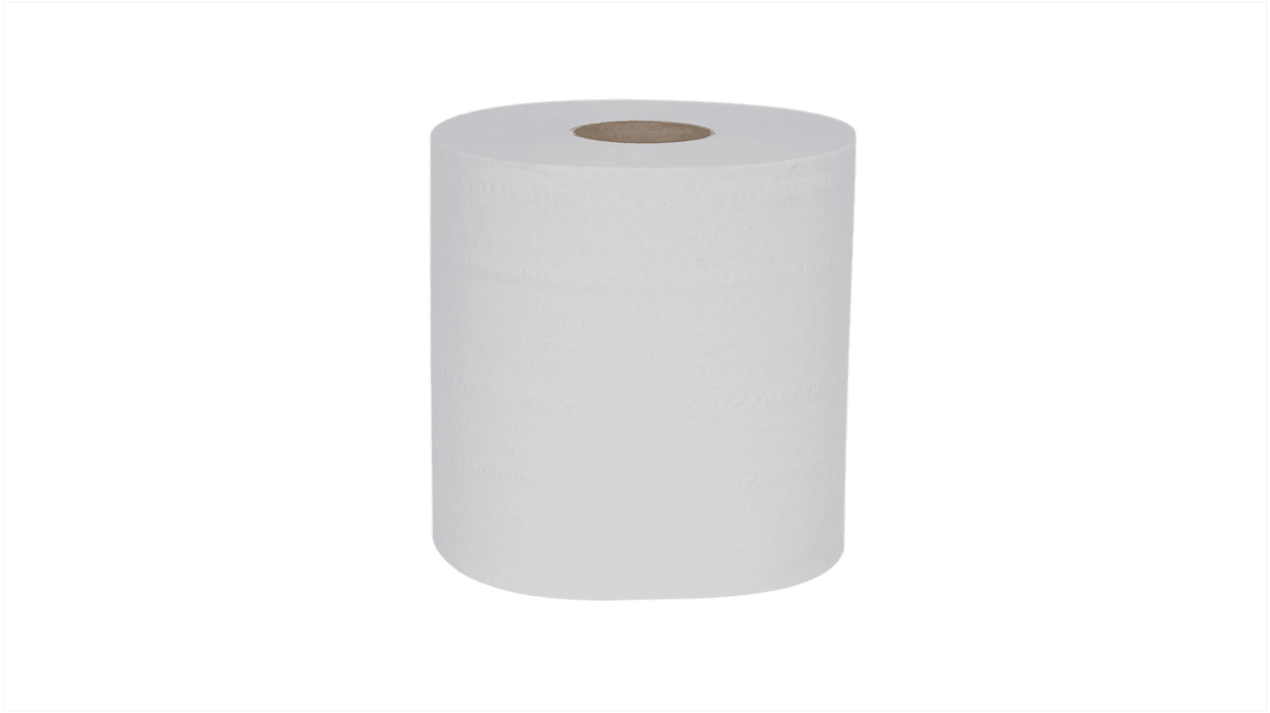 Northwood Hygiene Raphael Rolled White Paper Towel, 200mm, 2-Ply