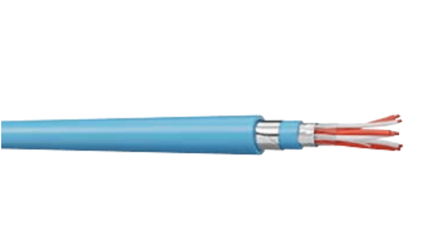 Cable de control apantallado AXINDUS INSTRUM de 27 núcleos, 0,9 mm, long. 100m, funda de PVC