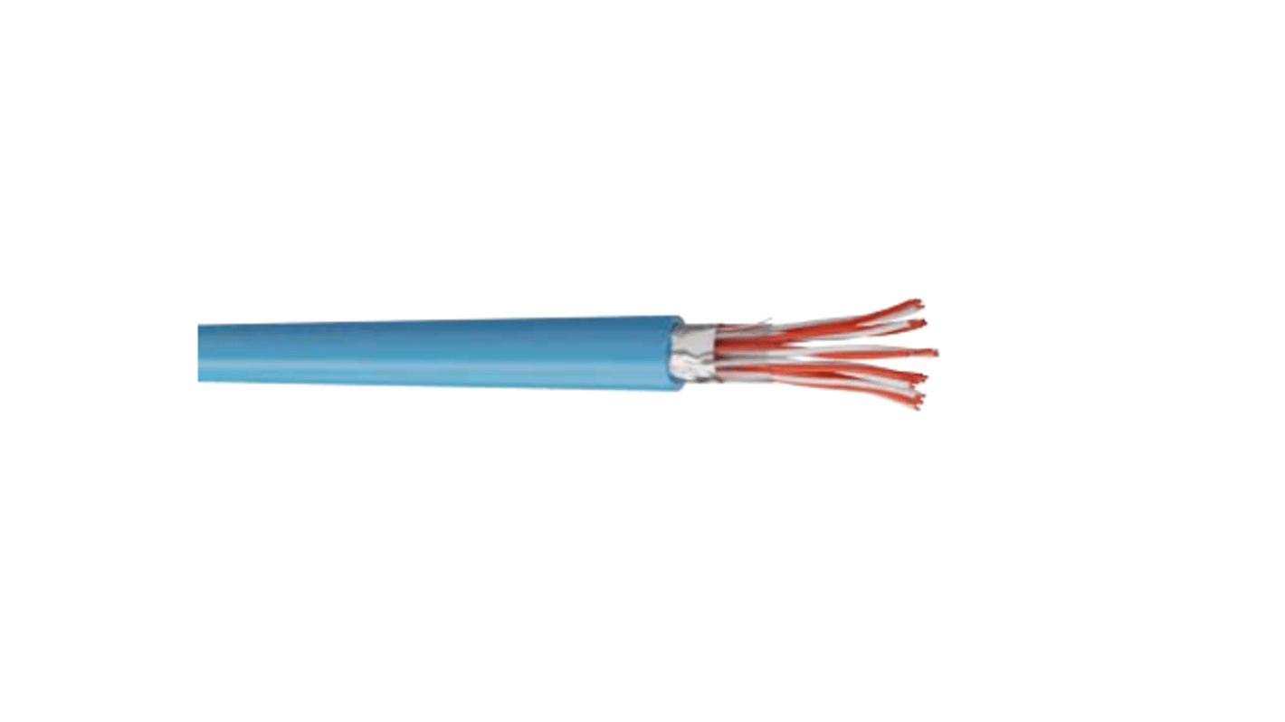 AXINDUS INSTRUM Control Cable 27 magos 0,9 mm, Árnyékolt, Polivinil-klorid PVC köpeny, 100m