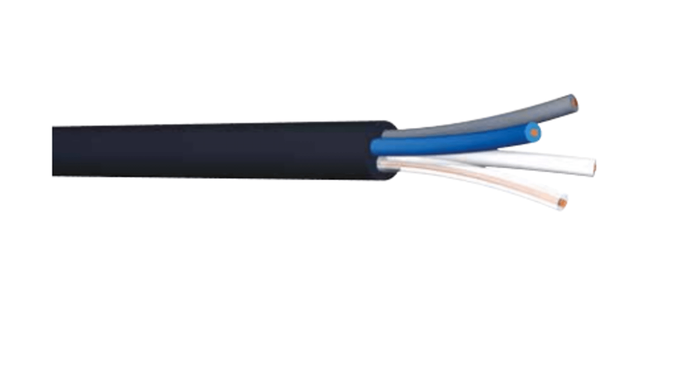 92206N1 CAE Groupe 2 Core Telephone Cable, Black Sheath RS