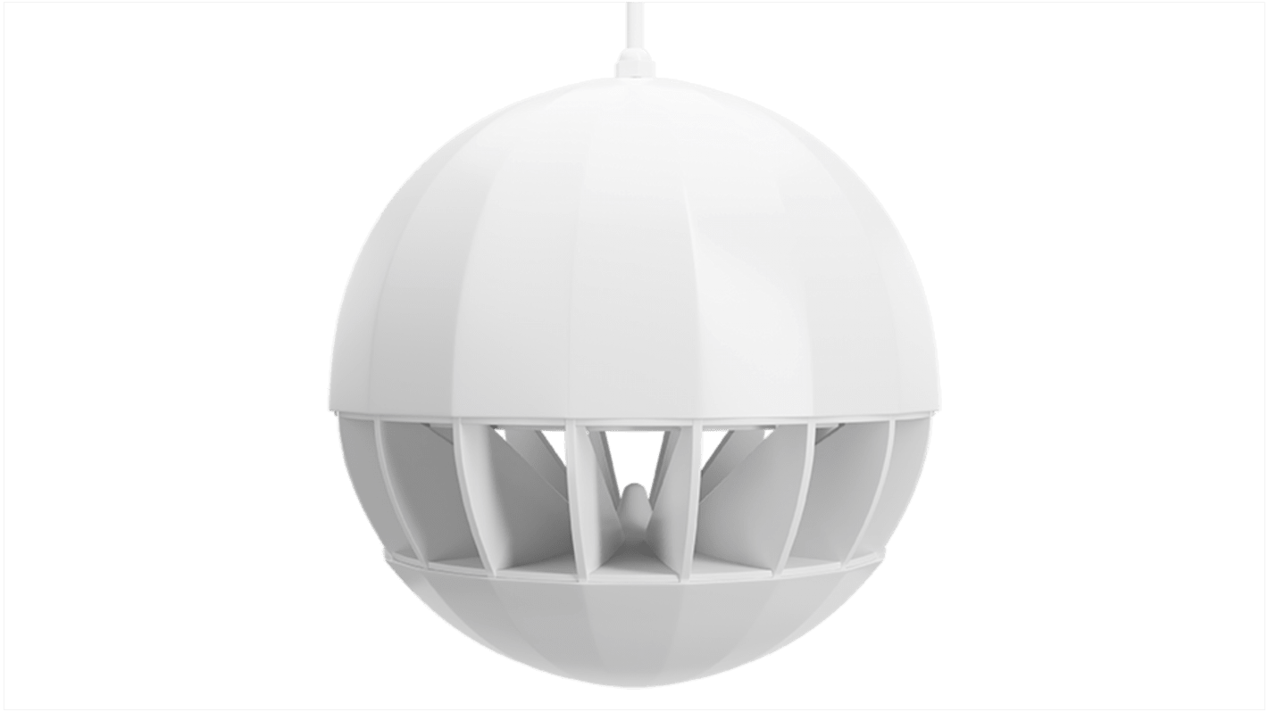 S2Ceb-Groupe Cae Spherical 20W White Speaker, 0.08 → 18 kHz