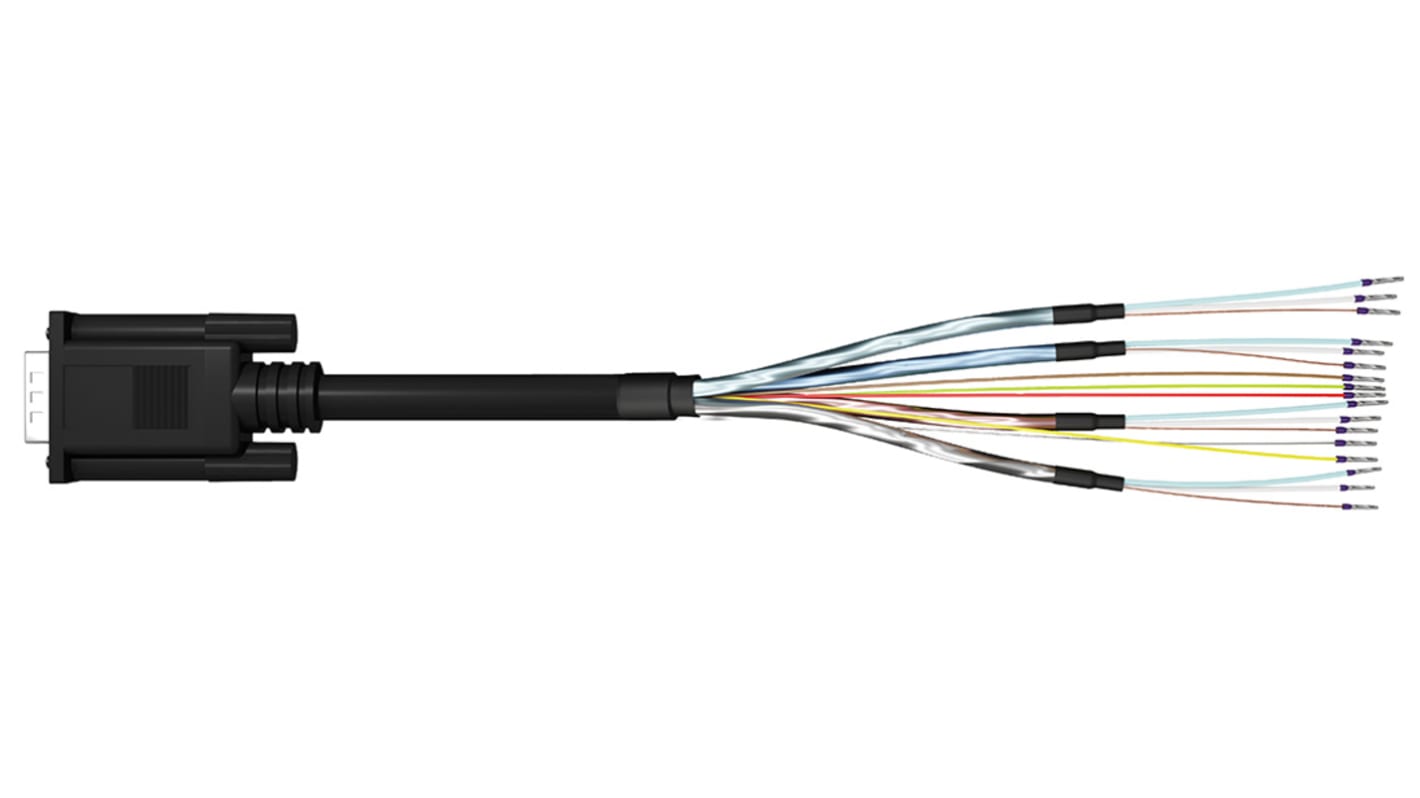 S2Ceb-Groupe Cae Male Crimped Terminal  Cable, 20m