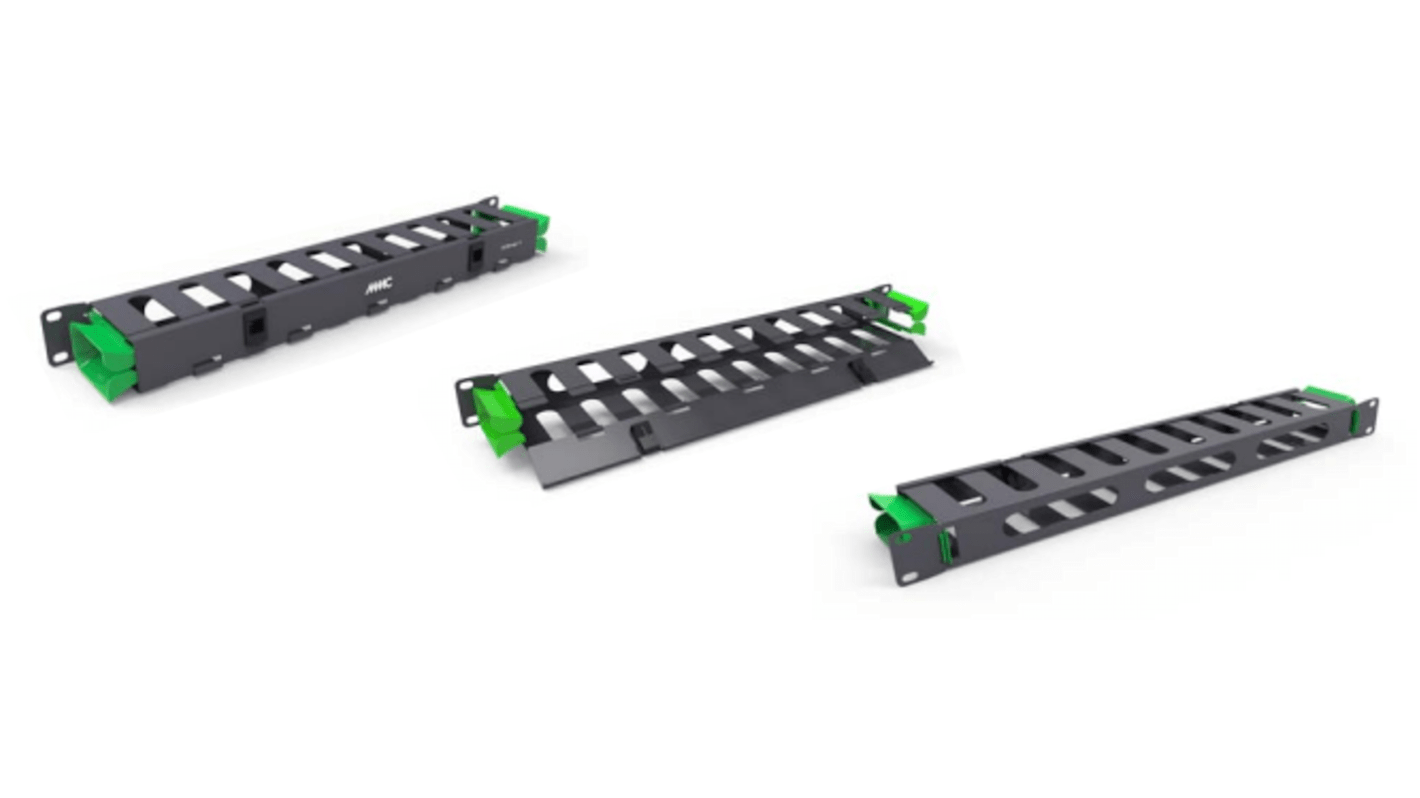 CAE Multimedia Connect Panel 19PSeries, 10 Port Optic Duplex Cable Management Panel, Optic Optical Fibre Type