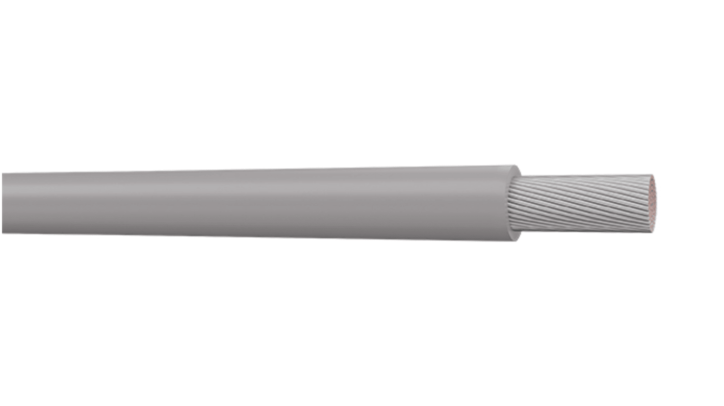 Cable del cableado electrónico CAE Groupe KY33A02G, área transversal 0,38 mm² Filamentos del Núcleo 1/0,38 Gris, long.