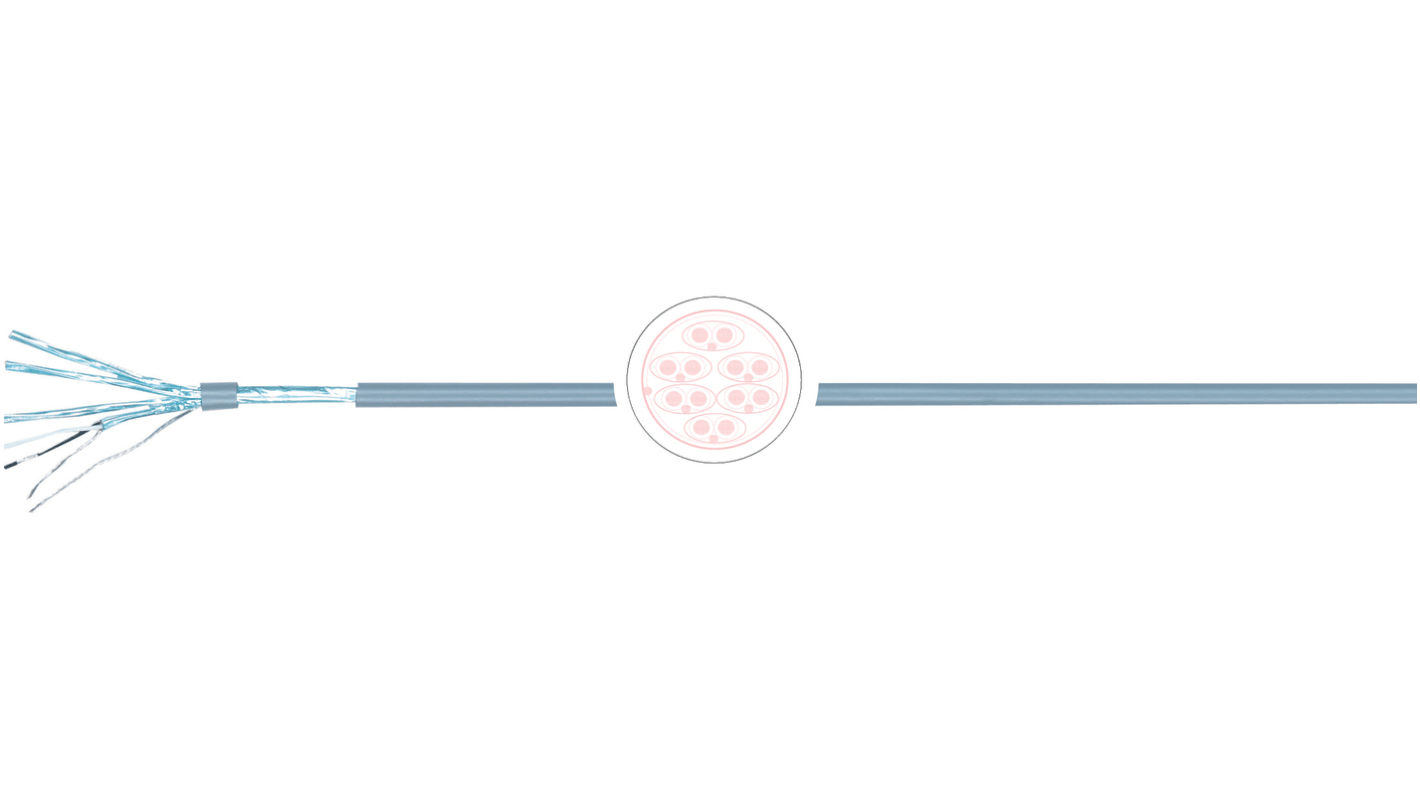 CAE Multimedia Connect MPI22A Steuerkabel, 5-adrig x 0,22 mm² Grau, 5 x 2 x 0.22mm