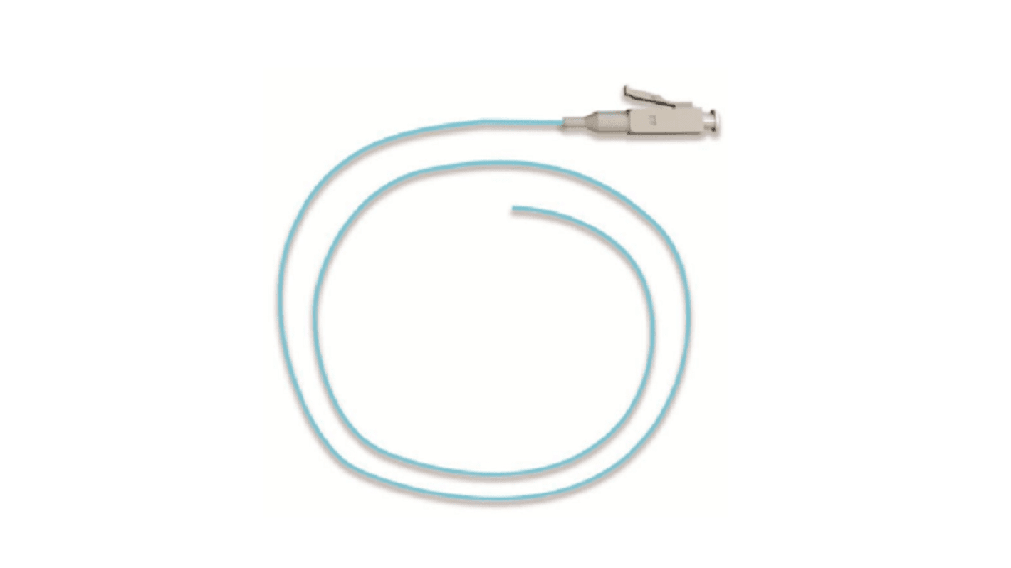 Cable de fibra óptica CAE Multimedia Connect OM4, long. 2m, funda de Baja emisión de humos y libre de halógenos Azul