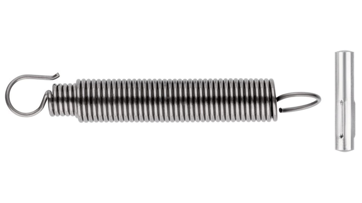 Knipex Zugfeder Chrom-Vanadium-Elektrostahl L.: 3.175mm