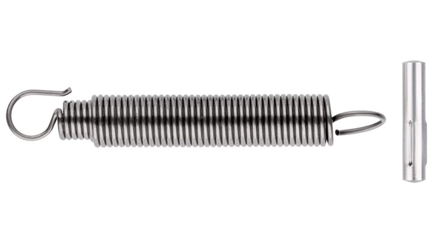 Knipex Chrome Vanadium Electric Steel Extension Spring, 3.175mm