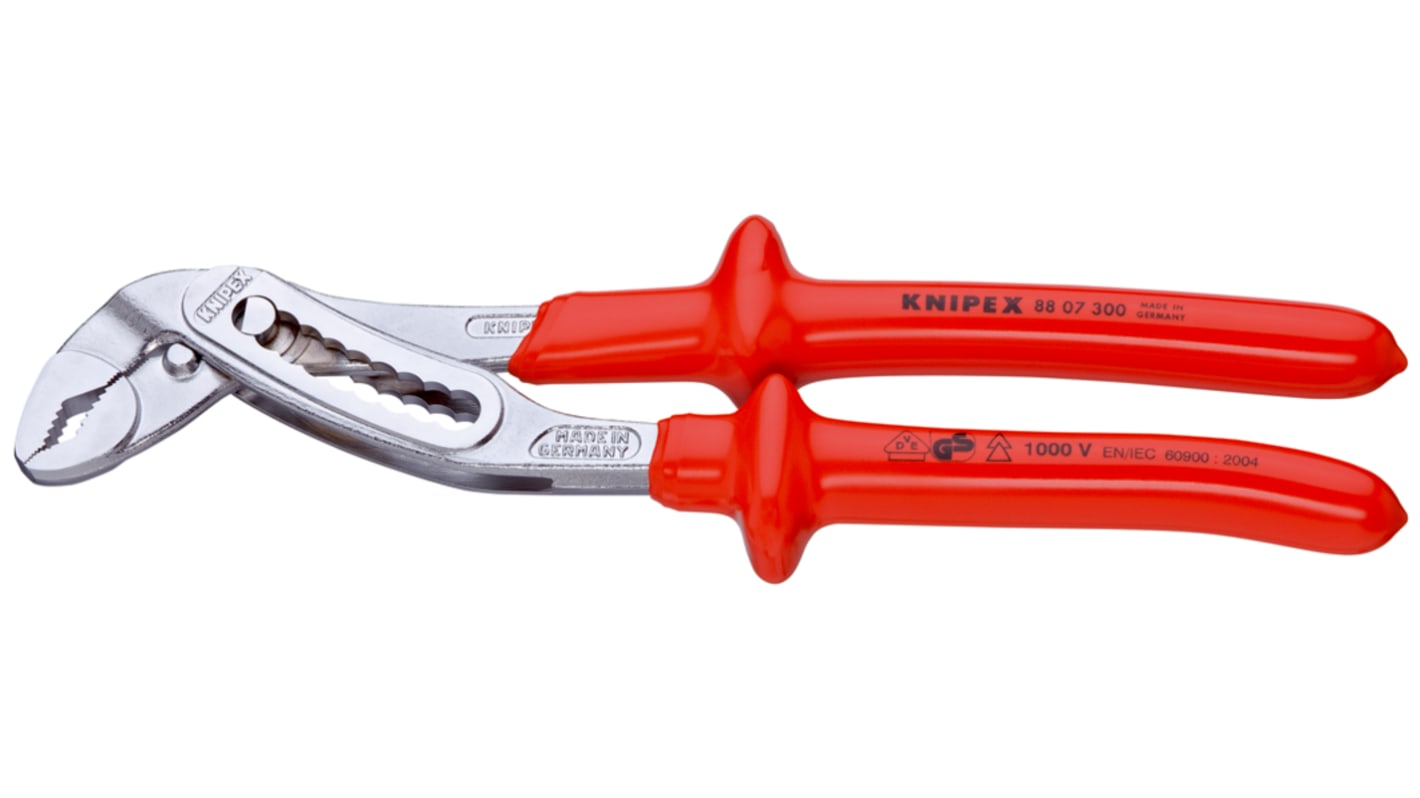 Pinze cobra Knipex in Acciaio al cromo-vanadio, lungh. 305 mm Ad angolo