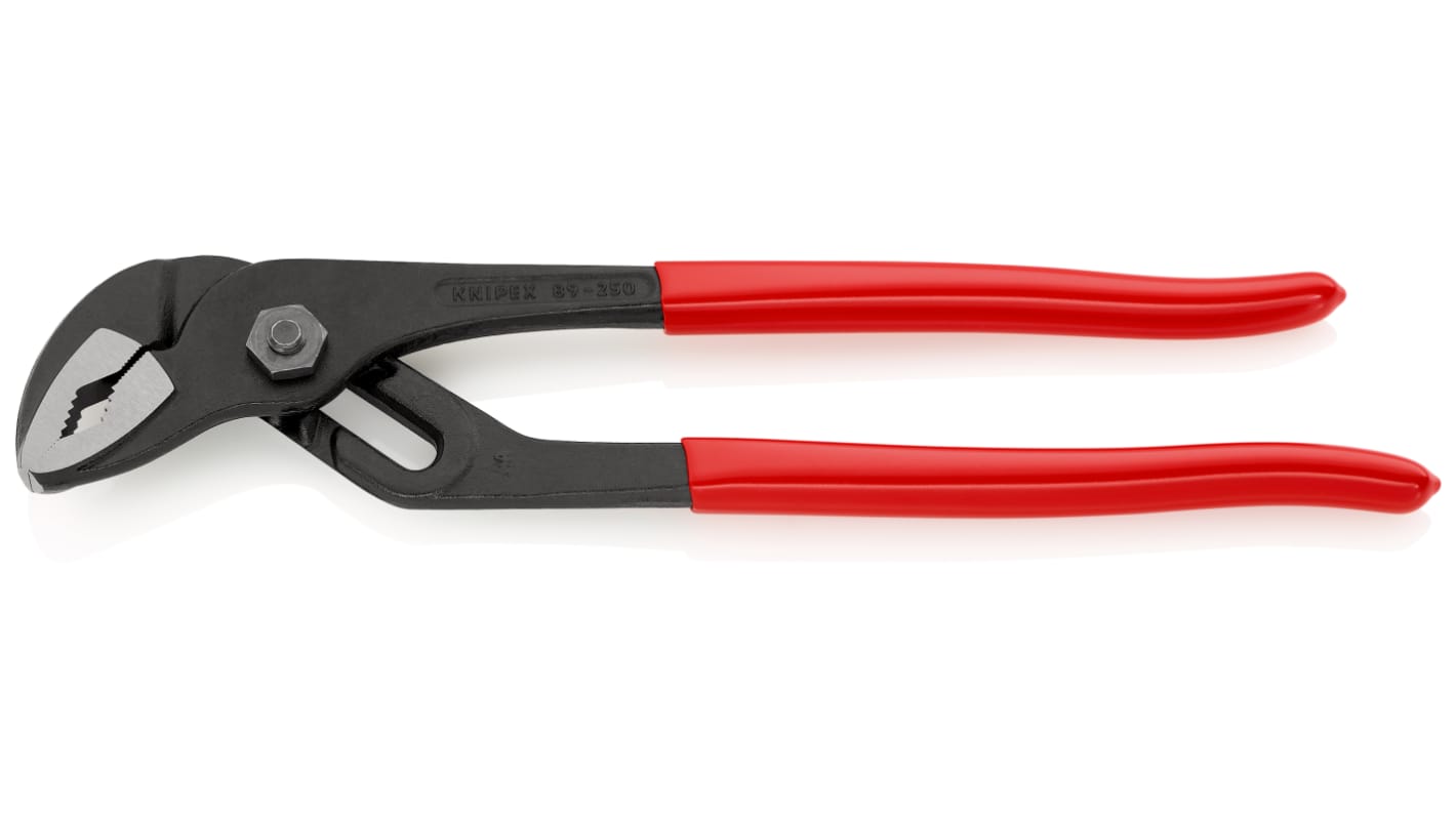 Knipex Water Pump Pliers, 250 mm Overall, Angled Tip