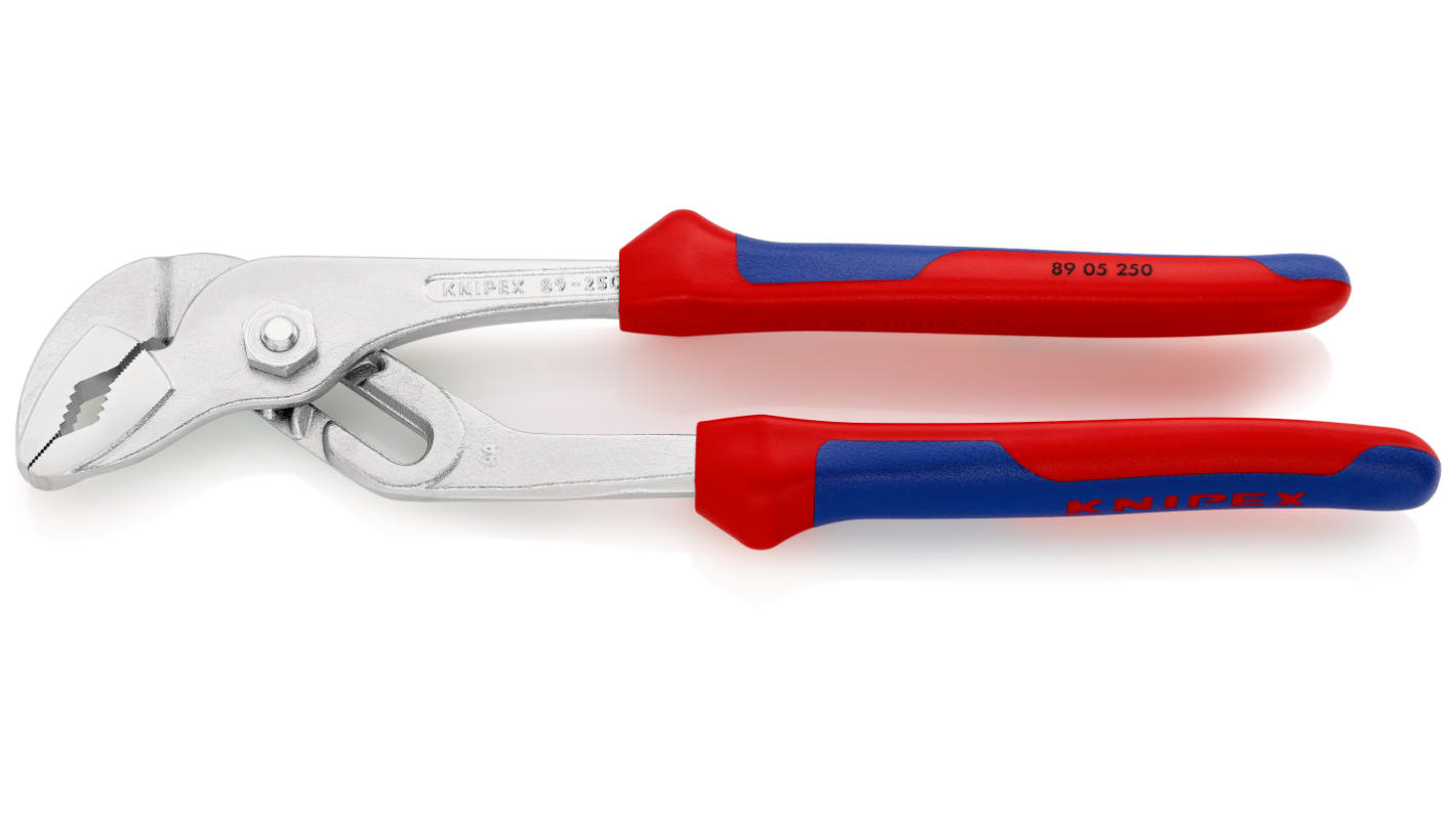 Knipex Water Pump Pliers, 255 mm Overall, Angled Tip