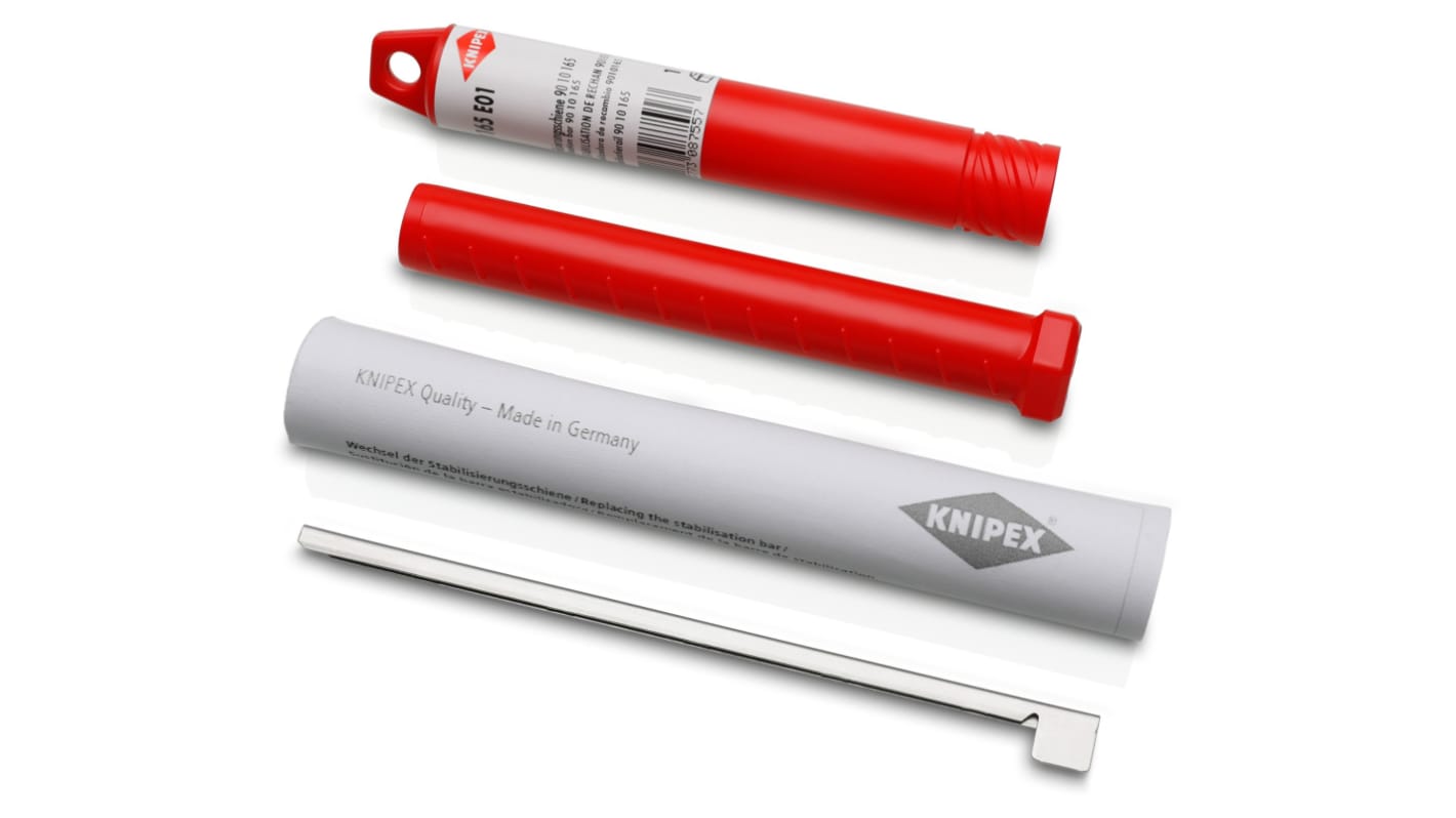 Hoja de cuchilla de punta plana Knipex 90 10 165 E02, tamaño 119 mm