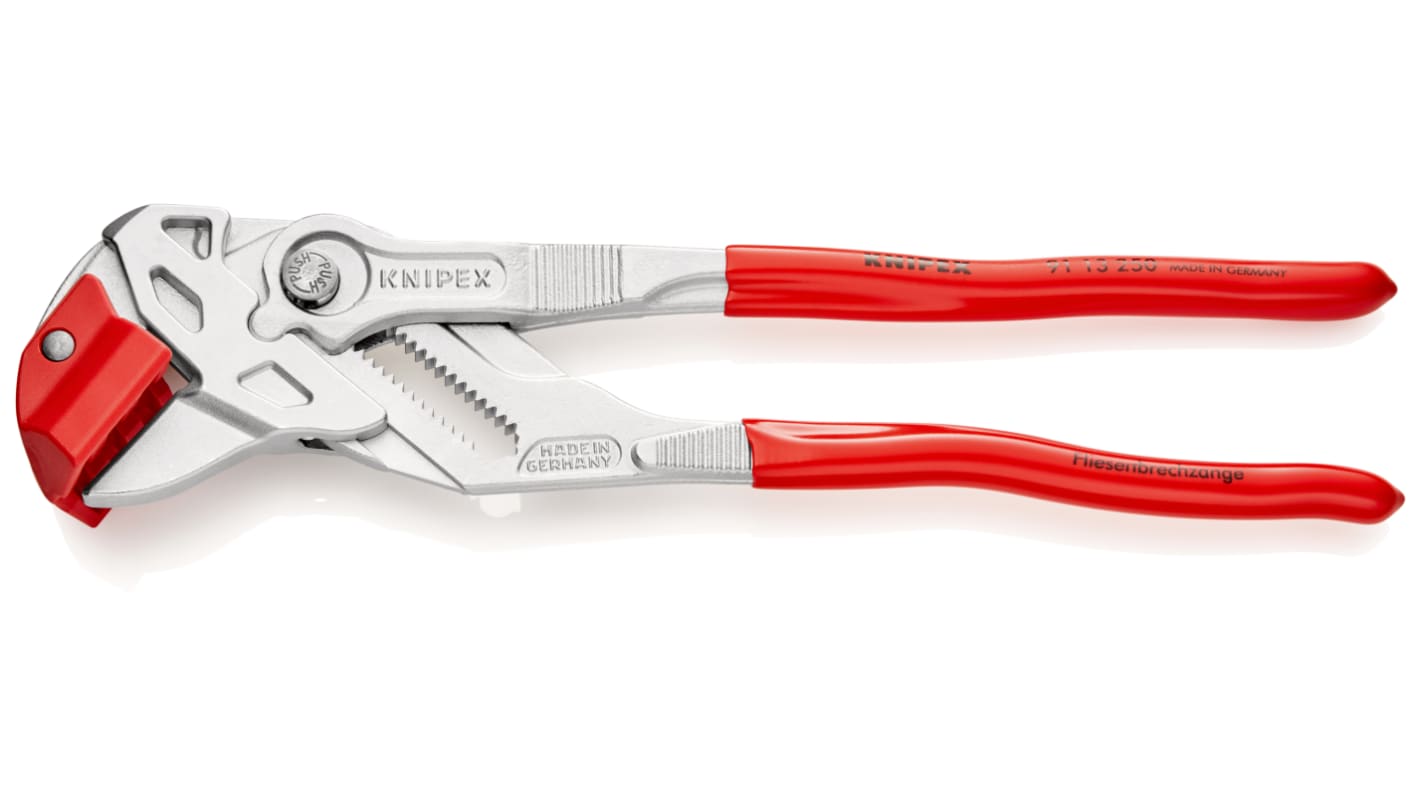 Pinza universale Knipex in Acciaio speciale per utensili di qualità, lungh. 250 mm Ad angolo retto