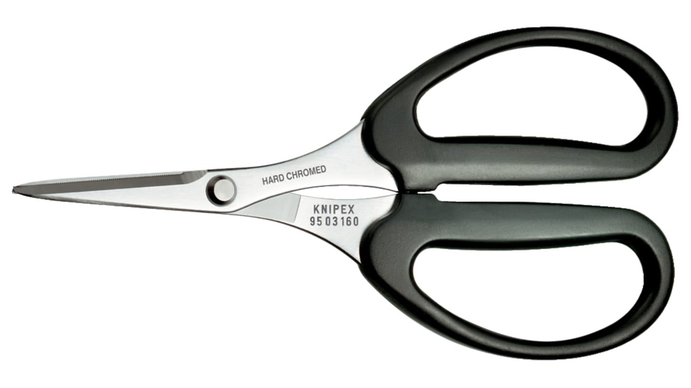 95 03 160 SB Knipex 160 mm Chrome Vanadium Kevlar Scissors RS