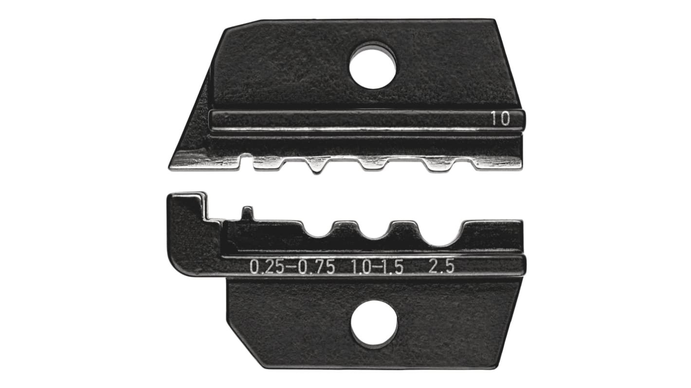 Krimpovací čelisti, řada: 97, číslo řady: 97 43, 0,5 → 2,5mm², pro použití s: Kabelová oka, max. AWG: 20AWG,