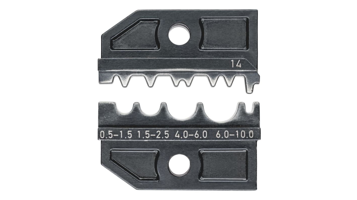 Matriz de crimpado Knipex 97 49 14 serie 97, para Lengüeta de cable, para cable de 0.5mm² → 10mm², para cable de 0,5