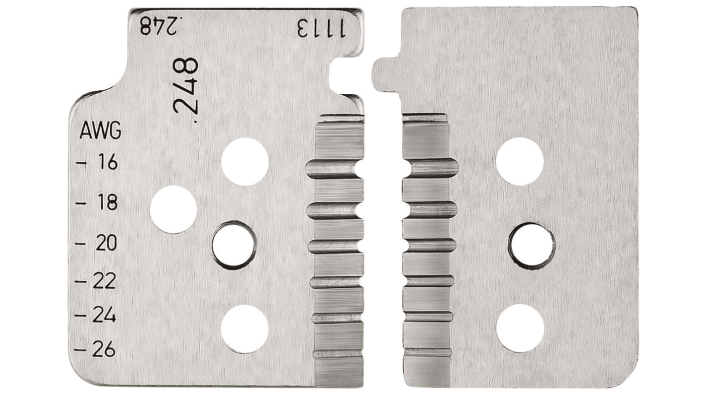 Hoja de Recambio para Pelacables Knipex 12 19 14, Hoja, para usar con Pelacables de precisión tipo 12 12 xx