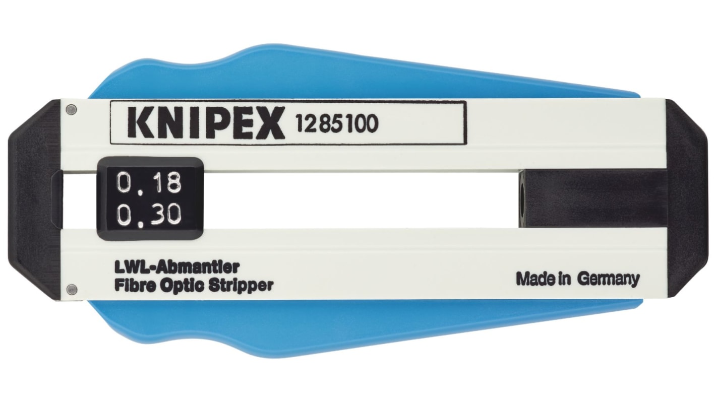 Knipex 12 Abisolierzange, Optische Faser 5 → 45mm, 190 mm