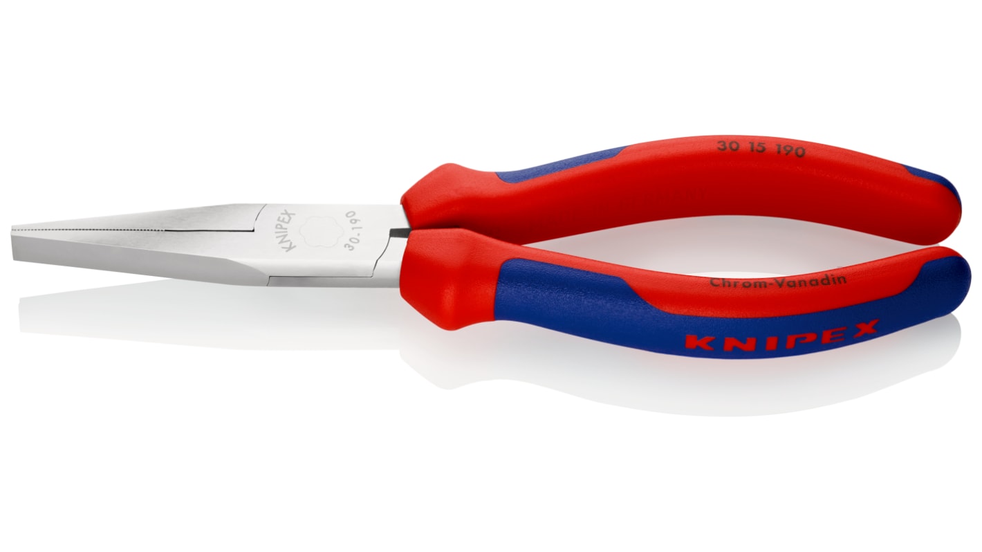 Knipex Spitzzange / Backen 50mm, gebogen 200 mm