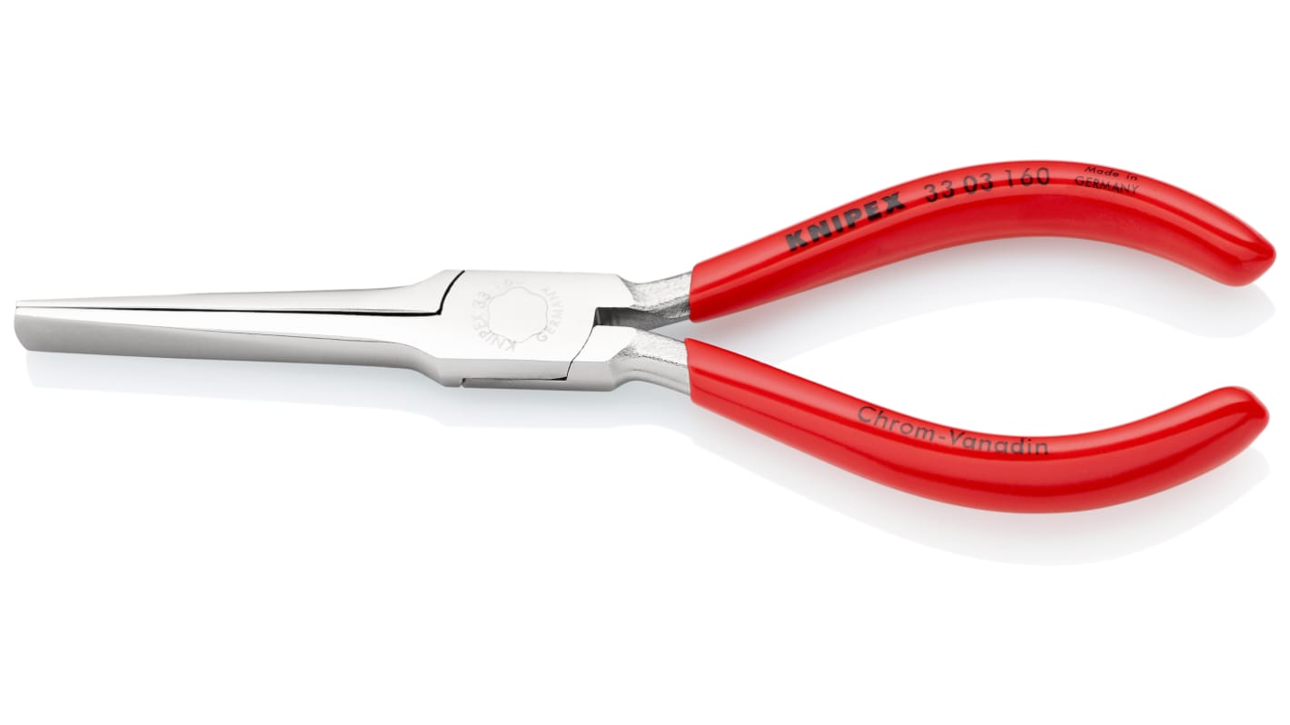 Knipex Pliers, 160 mm Overall, Straight Tip, 55mm Jaw