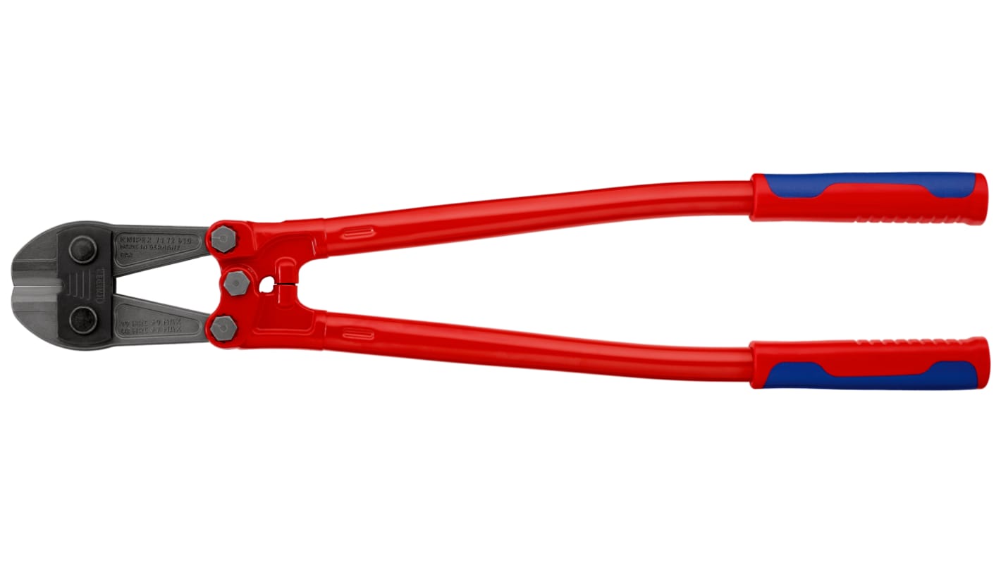 Cortador de pernos Knipex con capacidad de corte de 9 mm, longitud 610 mm en Acero de cromo-vanadio