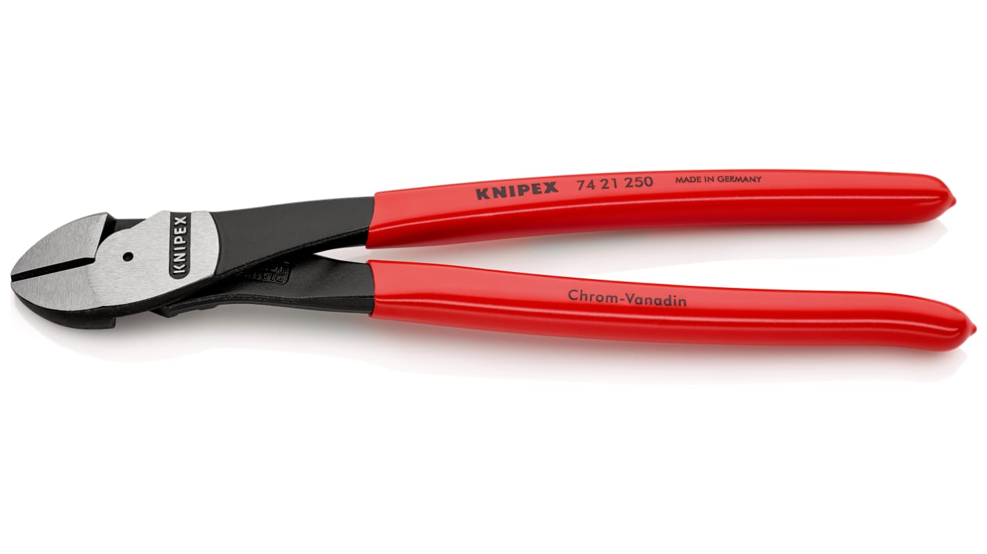 Tronchesi laterali Knipex in Acciaio speciale per utensili di qualità, L. 250 mm, capacità di taglio max 4.6mm