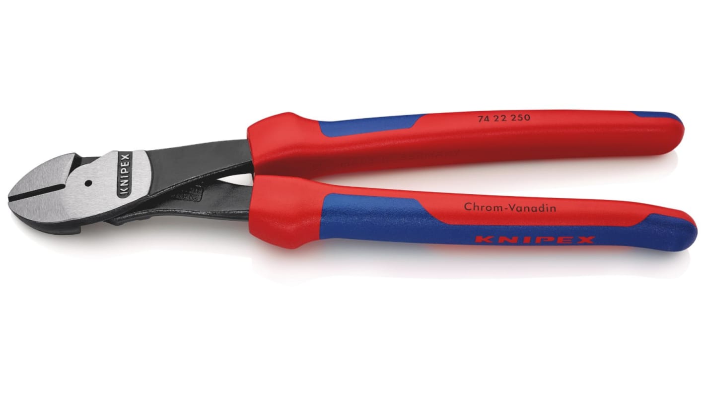 Tronchesi laterali Knipex in Acciaio speciale per utensili di qualità, L. 250 mm, capacità di taglio max 4.6mm