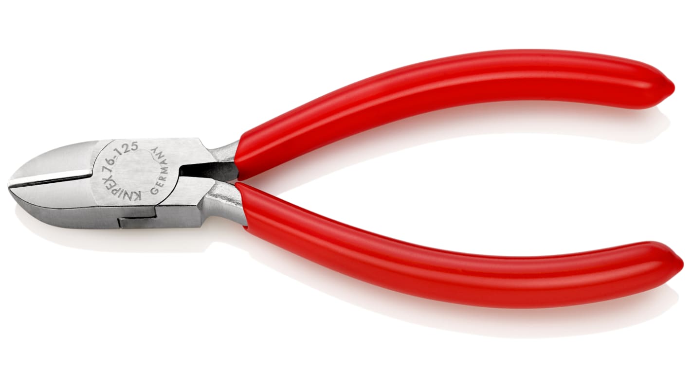 Tronchesi laterali Knipex in Acciaio speciale per utensili di qualità, L. 125 mm, capacità di taglio max 3mm