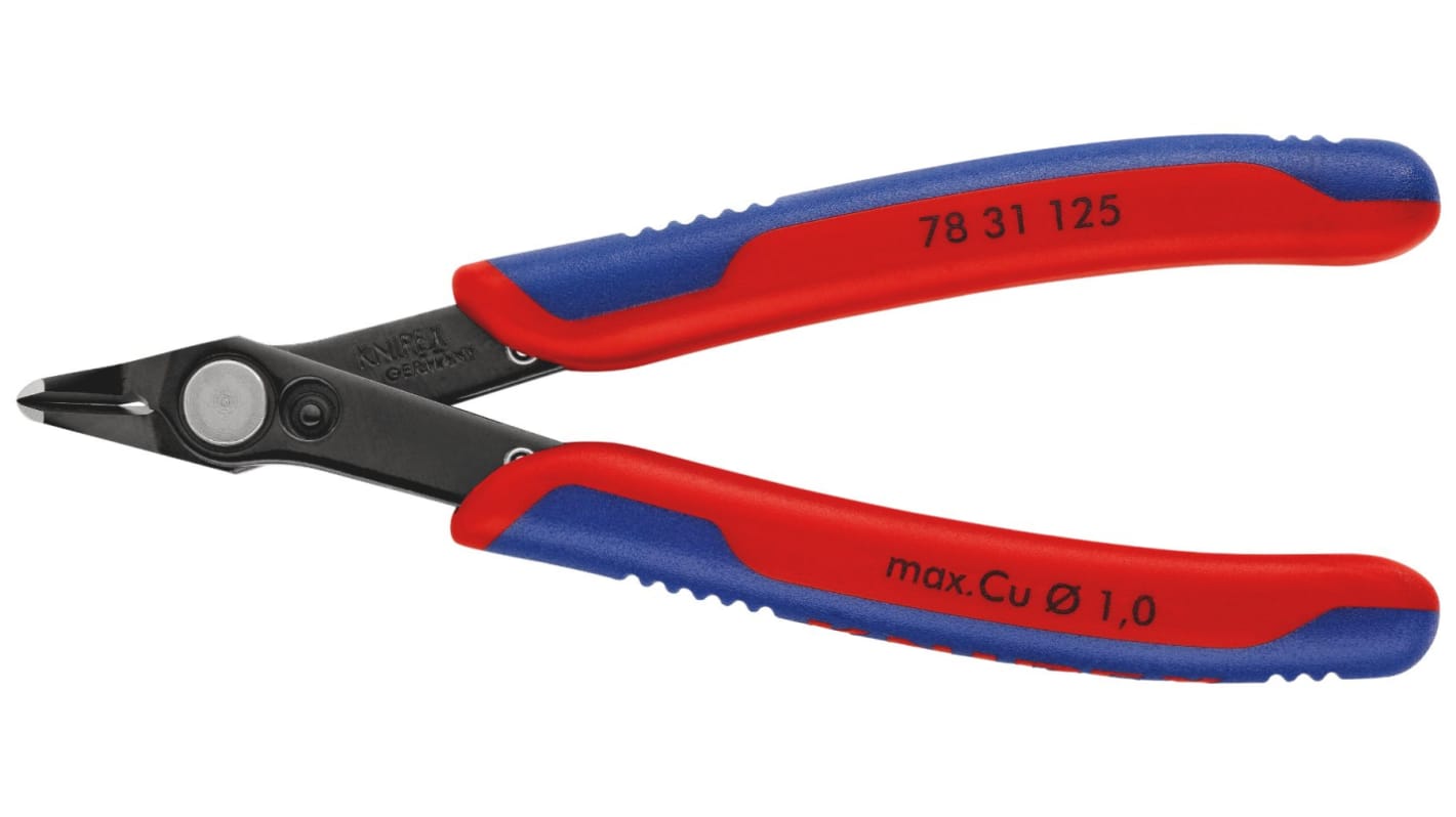 Tronchesi laterali Knipex in Acciaio speciale per utensili di qualità, L. 125 mm, capacità di taglio max 1mm