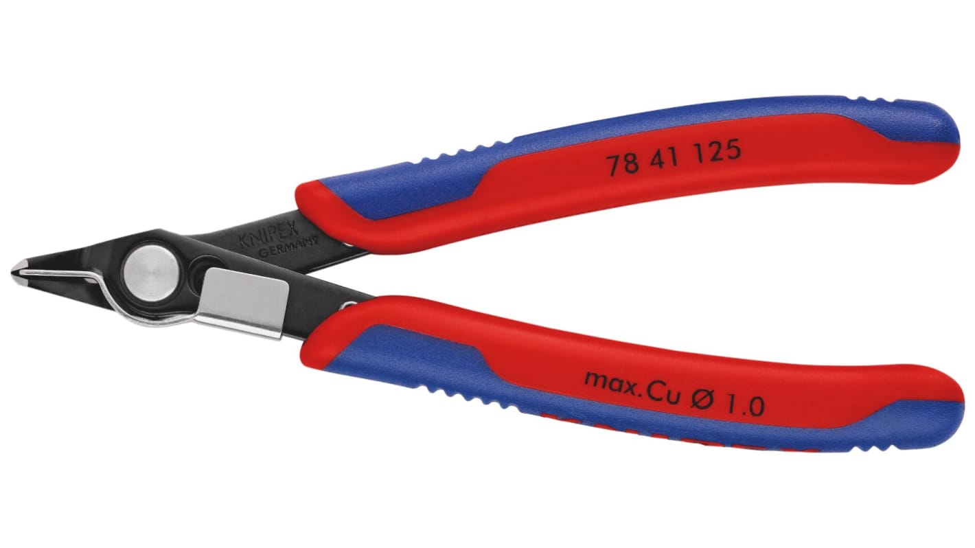 Knipex 78 41 125 Seitenschneider 125 mm, Schneidleistung 1mm