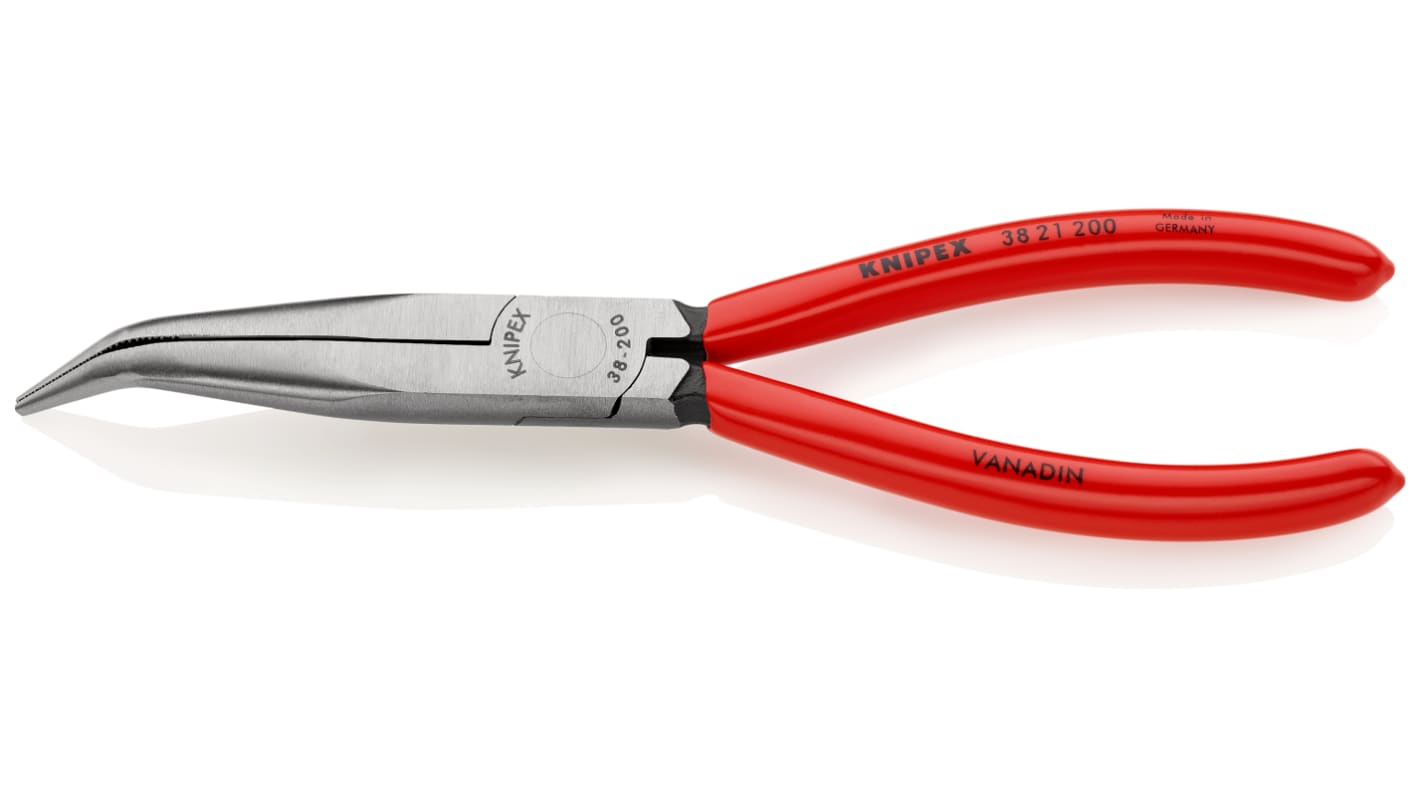 Knipex 38 21 200 Zange / Backen 73mm , gebogen 200 mm