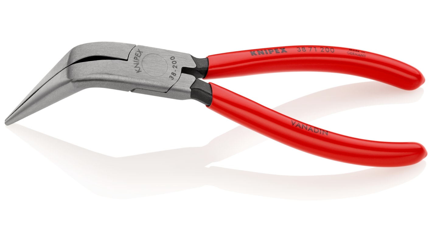 Knipex 38 71 200 Zange / Backen 73mm , gebogen 200 mm