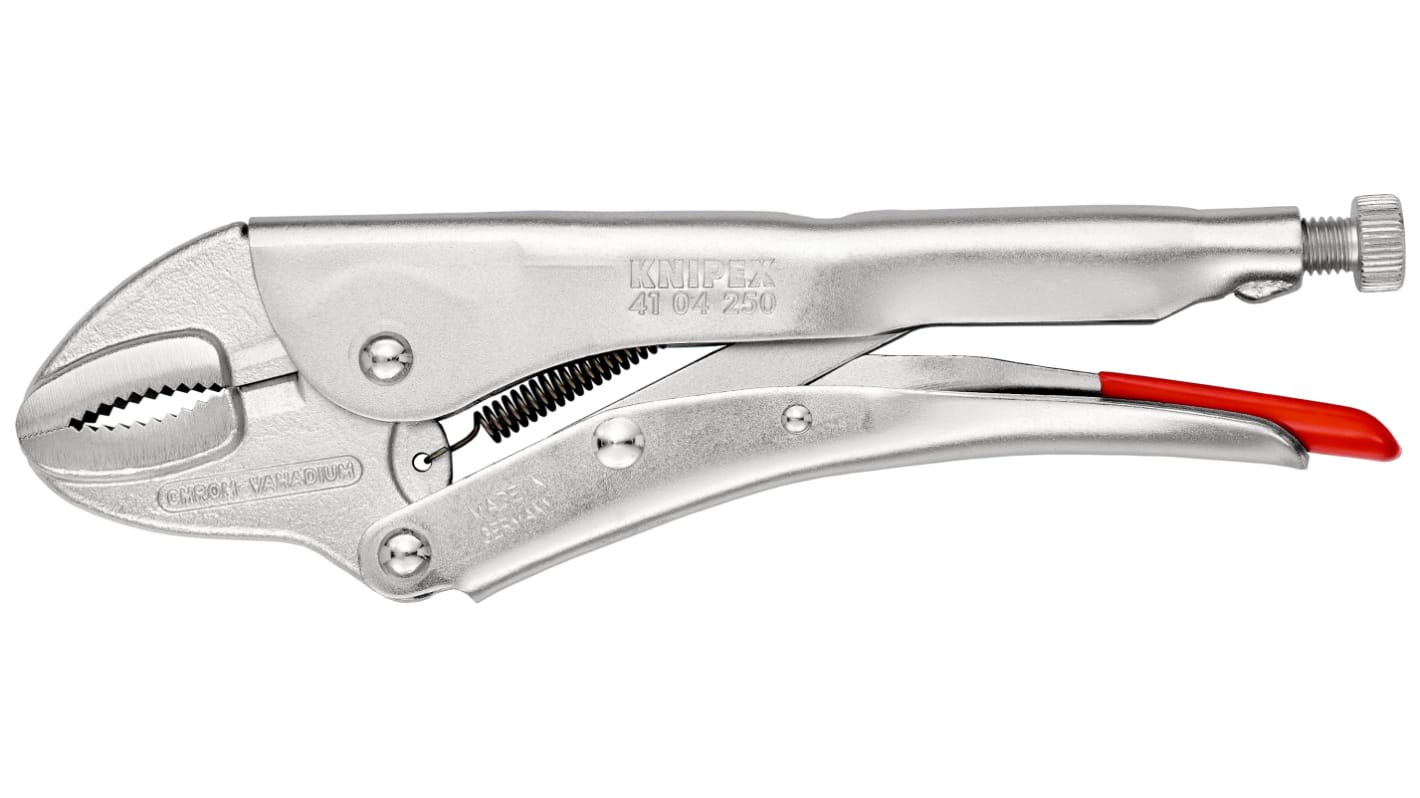 Knipex 41 04 250 Pliers, 250 mm Overall, Straight Tip