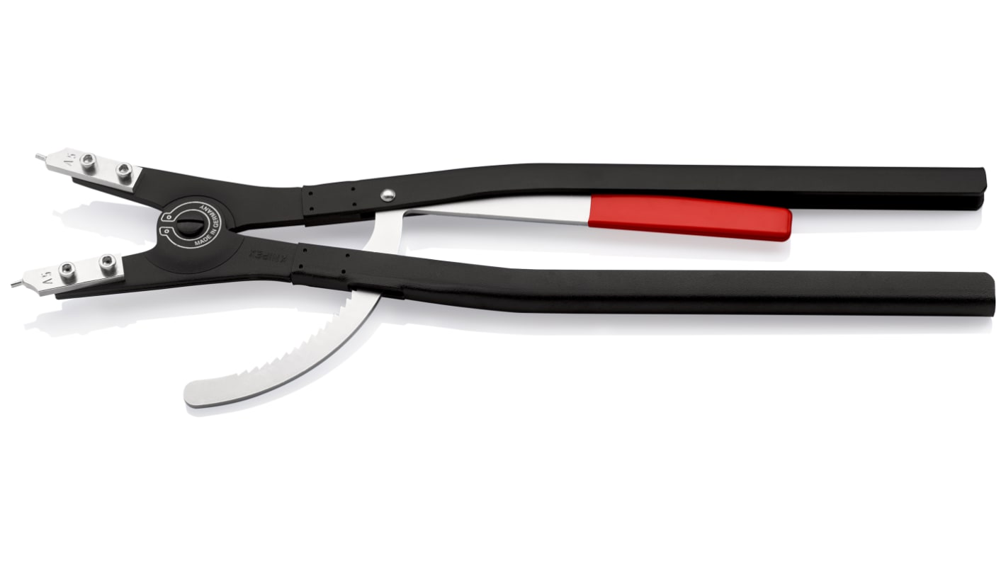 Pinze per anelli elastici Knipex in Acciaio speciale per utensili di qualità, lungh. 560 mm Ad angolo retto