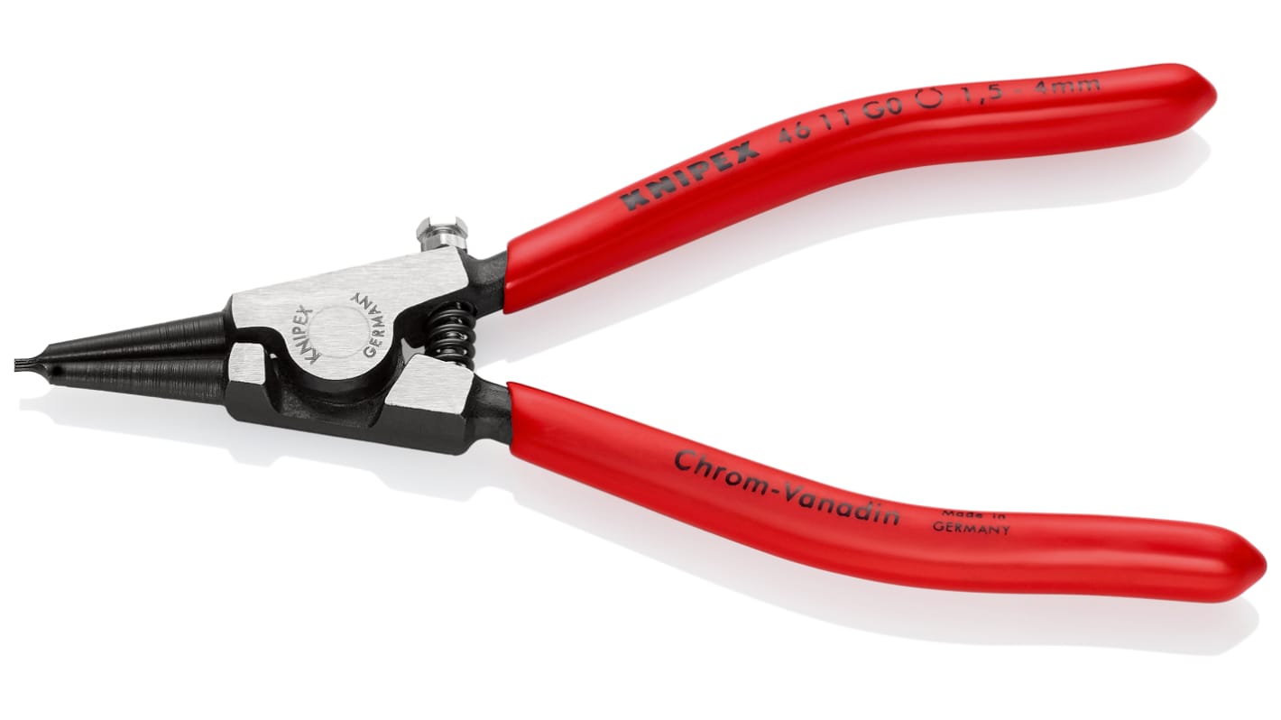 Pince à circlips Knipex 46 11 G0, L. (hors tout) 140 mm, 1 pièce(s)