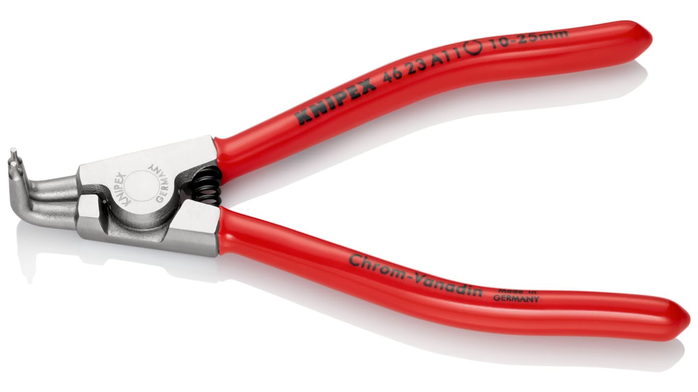 Knipex 46 23 A11 Sicherungsringzange , gebogen 125 mm