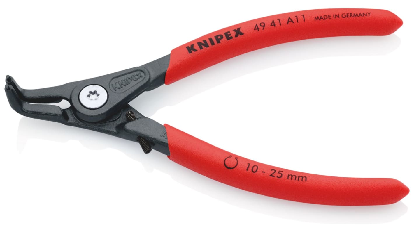 Knipex Sicherungsringzange , gebogen 130 mm