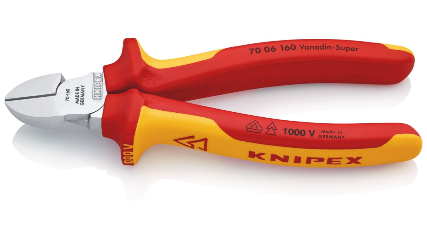 Knipex VDE/1000V Insulated Side Cutters