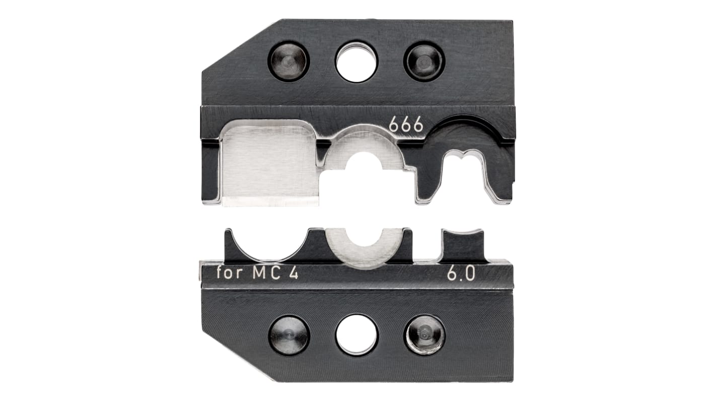 Krimpovací čelisti, řada: 97, číslo řady: 97 43, 6mm², pro použití s: Konektory solárních kabelů MC4, max. AWG: 10AWG,