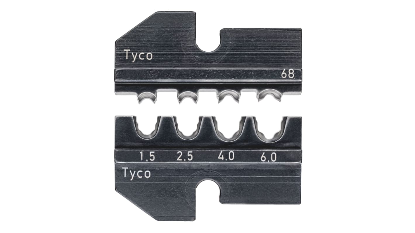 Krimpovací čelisti, řada: 97, 10 → 16AWG, max. AWG: 16AWG, min. AWG: 10AWG, typ konektoru: Konektor solárního