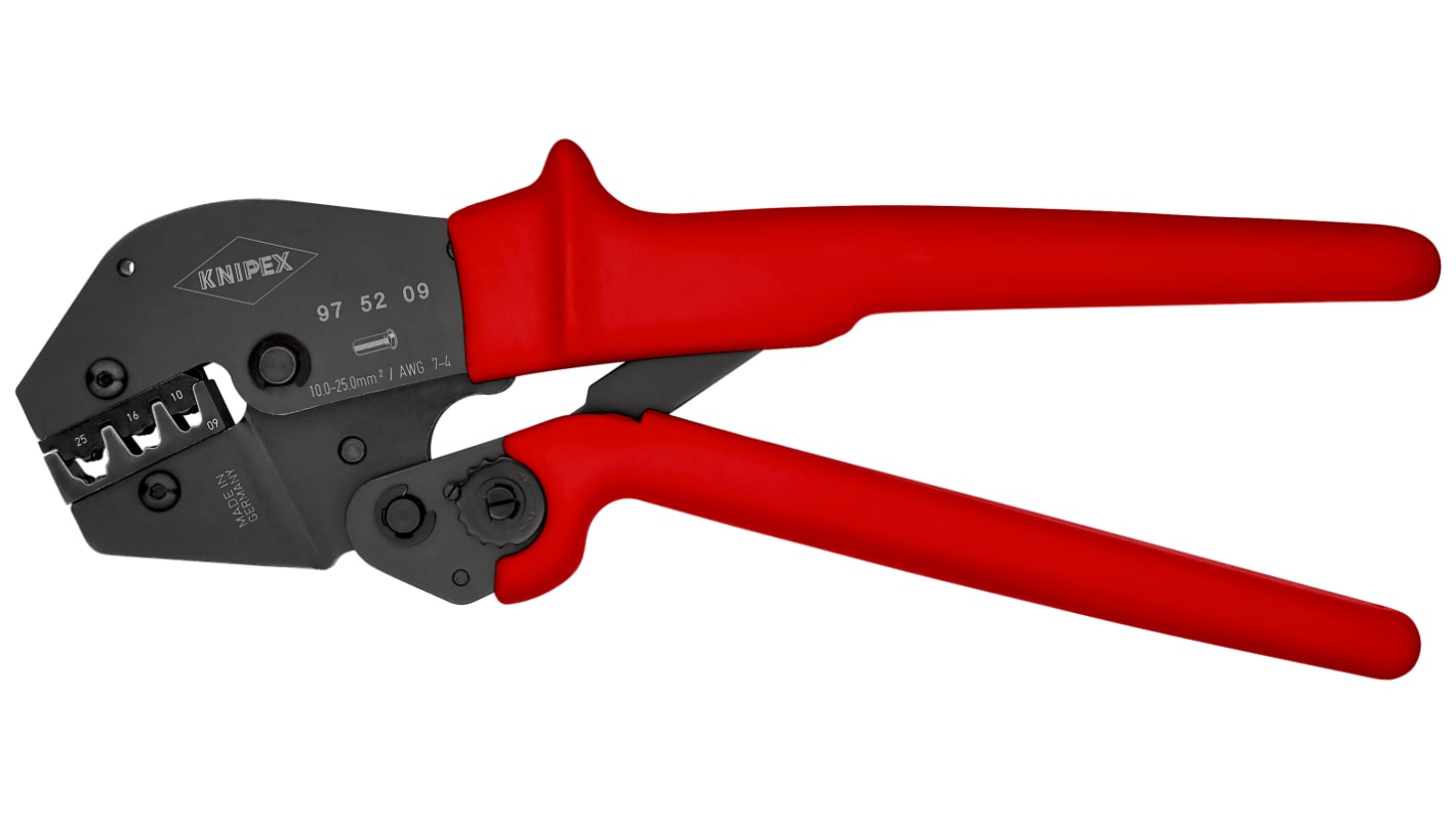 Pince à sertir Knipex 97 pour Embouts de câbles Trapézoïdal