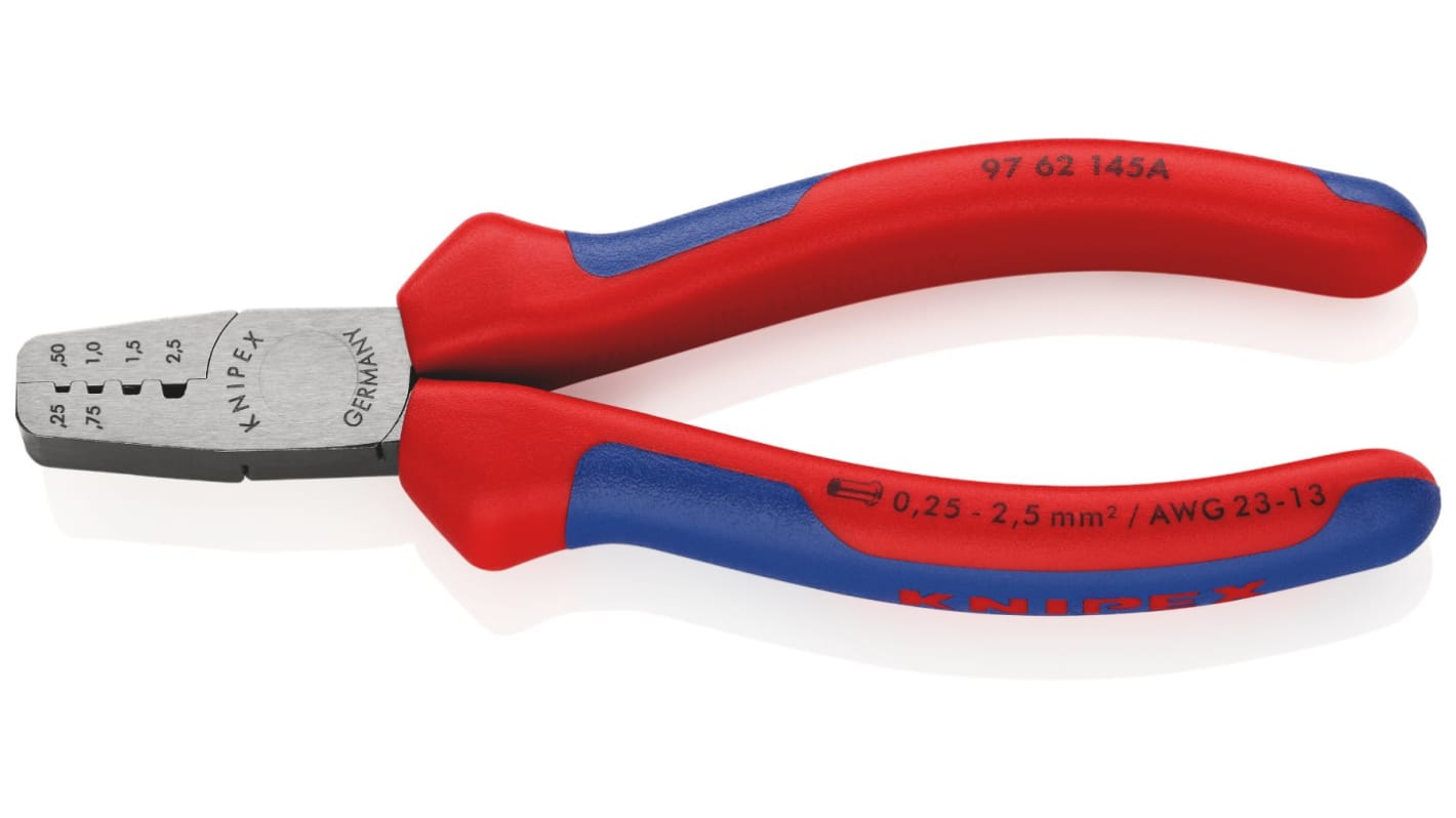 Pinza crimpatrice Knipex, Fermagli a filo