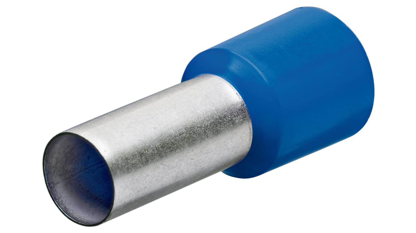 Knipex, 97 99 Insulated Ferrule, 12mm Pin Length, 5.8mm Pin Diameter, 16mm² Wire Size, Blue