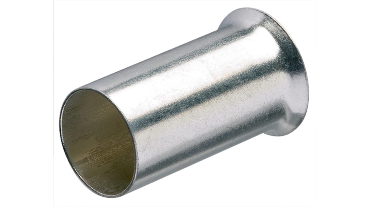 Knipex 97 99 Hülse bis 1.5mm², Stift ø 2.8mm, Silber, Zinn-Kupfer, 7mm, Unisoliert, 16AWG max.