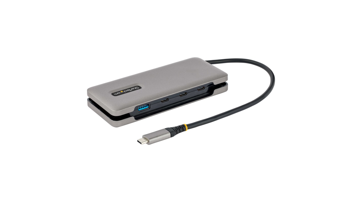 Hub USB-C StarTech.com HB31CM1A3CB, USB 3.1 USB 4 ports, USB A, USB C