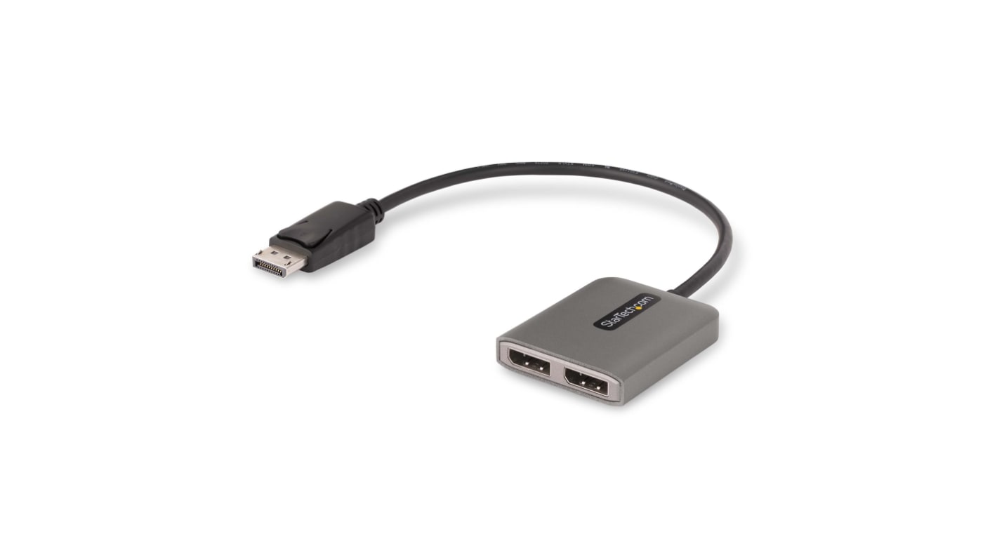 StarTech.com USB-Hub, 2 USB Ports, USB B, USB, USB, 4.3 x 10.5 x 1.4cm
