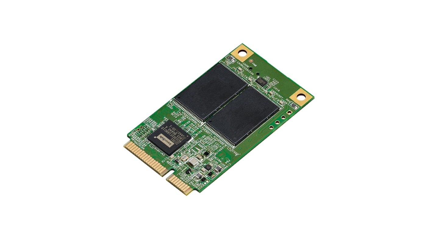 Disco duro SSD interno mSATA InnoDisk de 160 GB, SATA III, 3D TLC (SLC mode), para aplicaciones industriales