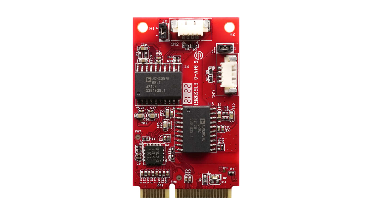 Innodisk mPCIe to dual isolated CANbus 2