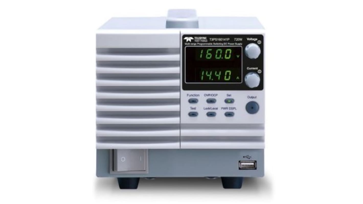 Alimentation de laboratoire, 0 → 160V, 0 → 14.4A, 1 sortie 720W