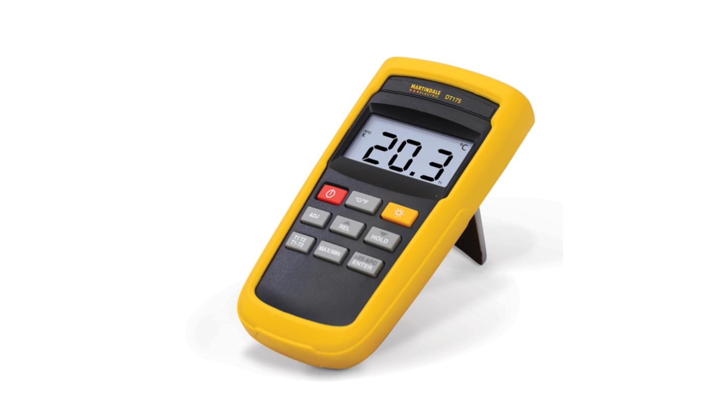 Martindale DT173 Digitális hőmérő, alkalmazás: Ipari, típus: Hőelemes hőmérséklet-naplózás